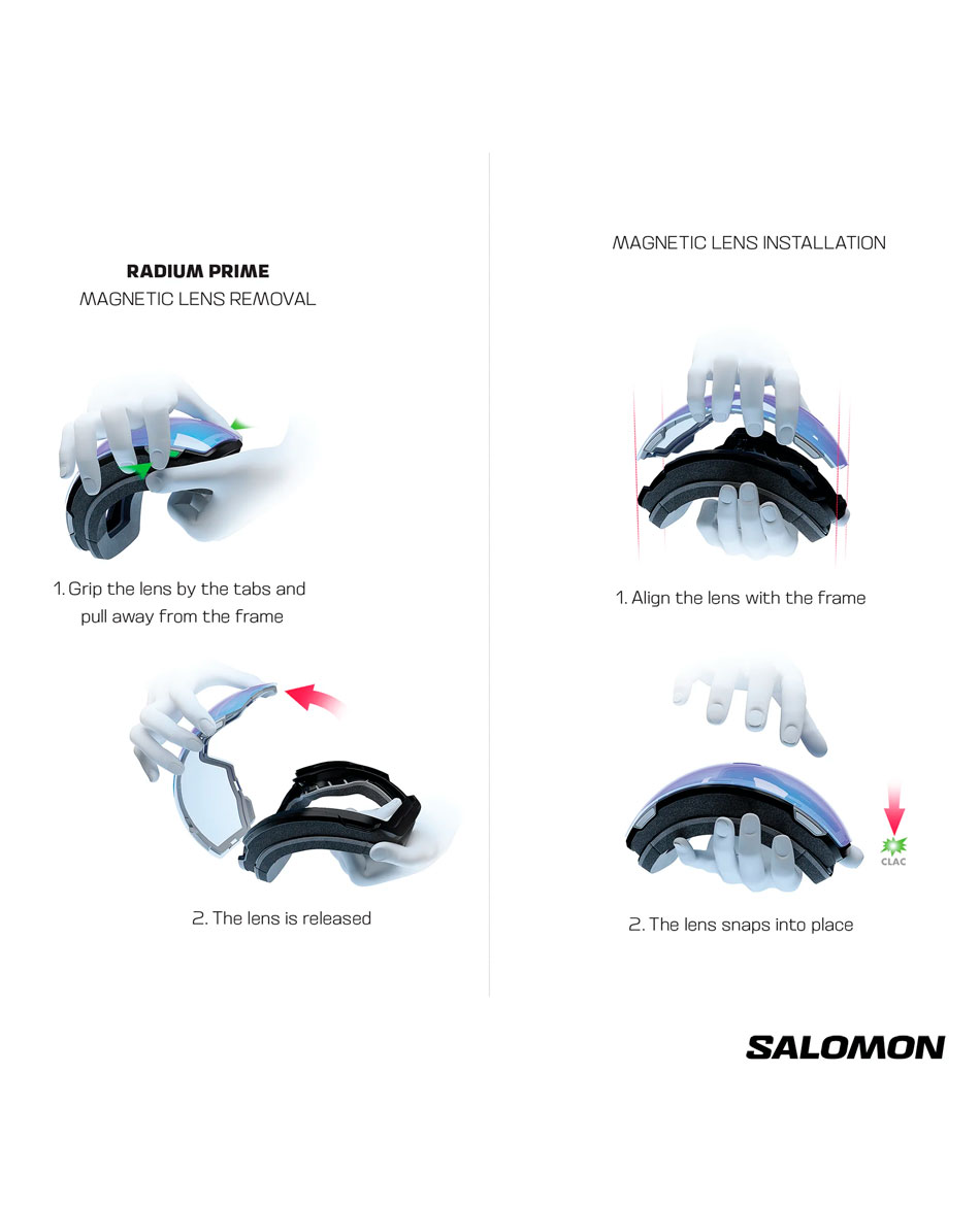 SALOMON GAFAS DE VENTISCA SALOMON RADIUM PRIME SIGMA 2 LEN