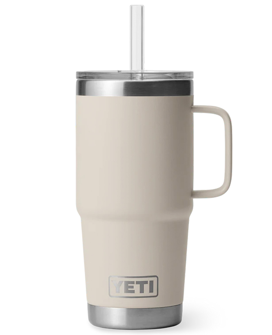 YETI TAZA YETI RAMBLER 25 OZ CON PAJITA (739 ML)