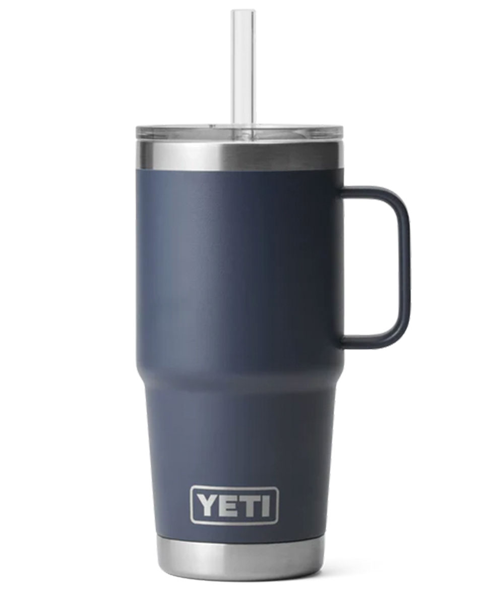 YETI TAZA YETI RAMBLER 25 OZ CON PAJITA (739 ML)