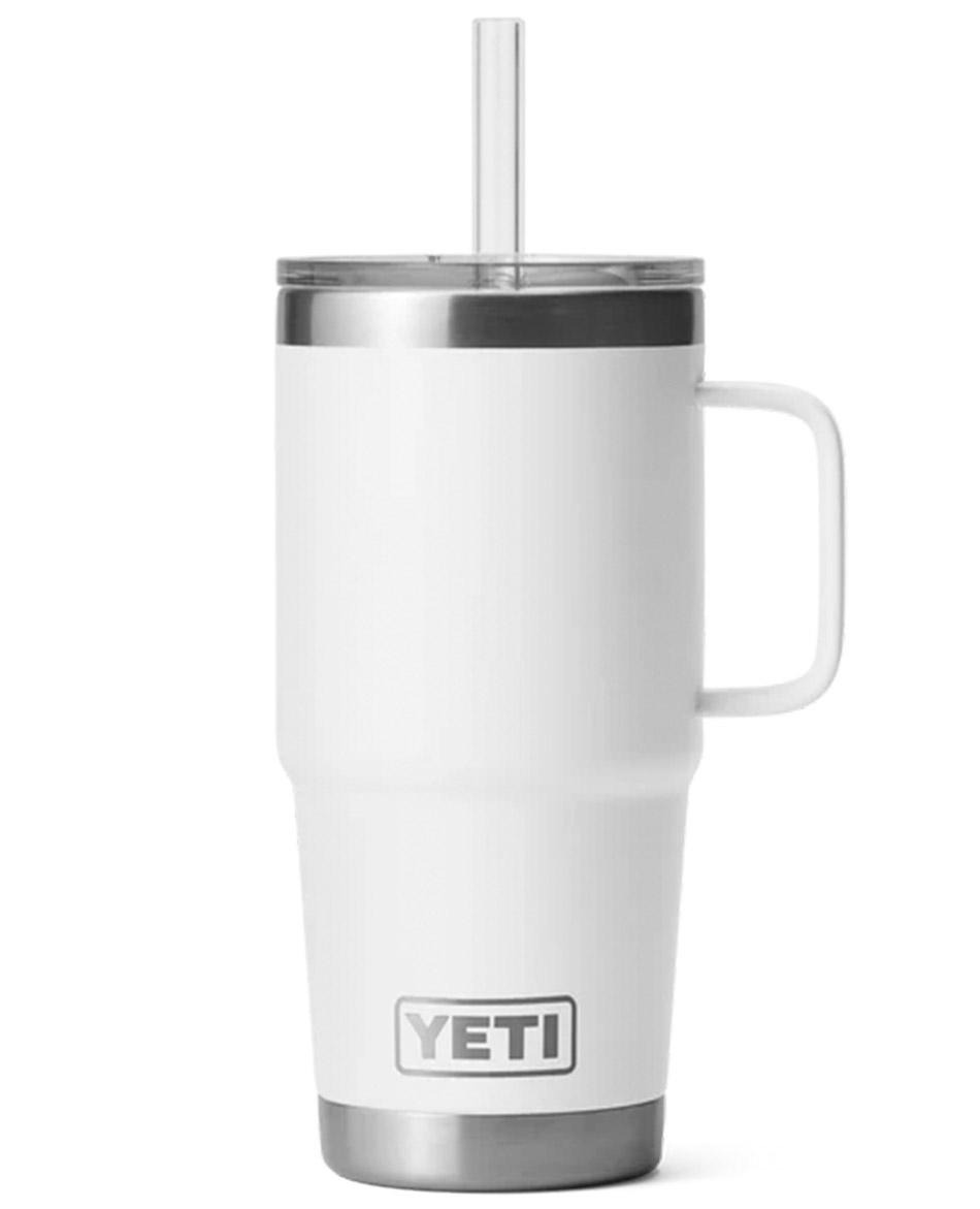 YETI TAZA YETI RAMBLER 25 OZ CON PAJITA (739 ML)