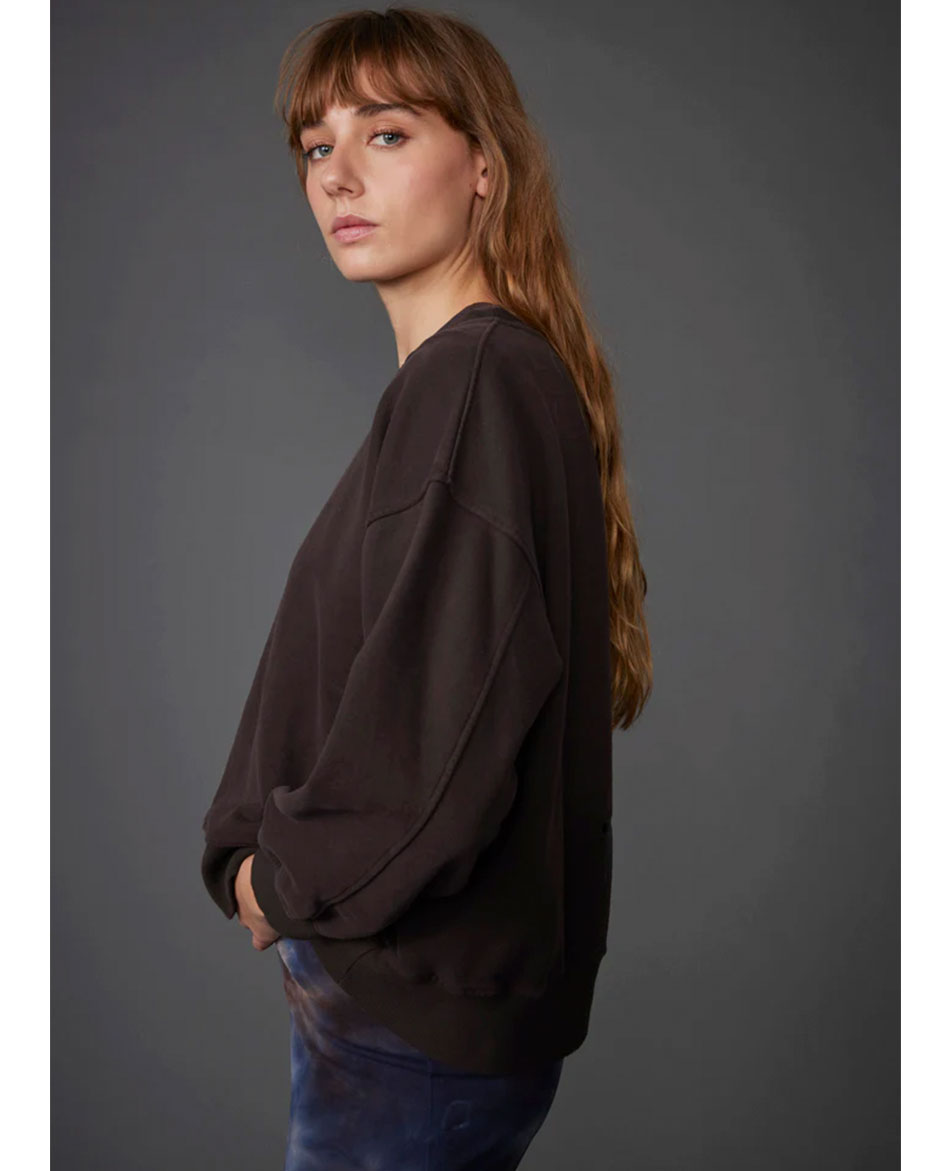 ALL THAT SHE LOVES FELPA ALTSL SHORT SWEATSHIRT DEGRADE