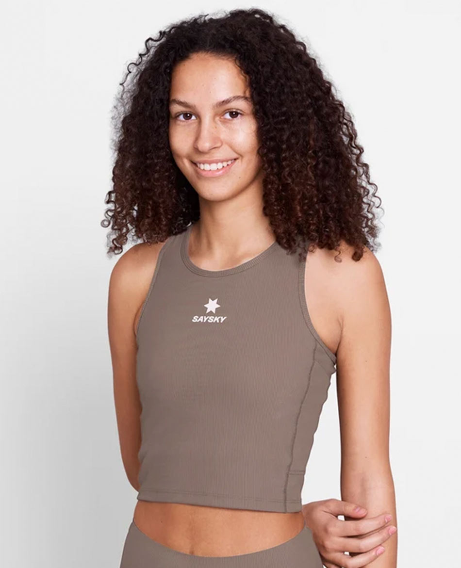 SAYSKY TOP SAYSKY COMBAT RIB CROP