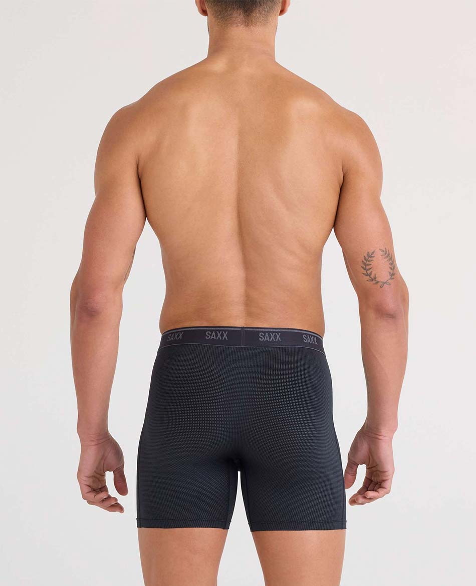SAXX CALZONCILLOS SAXX QUEST QUICK-DRY MESH BOXER BRIEF