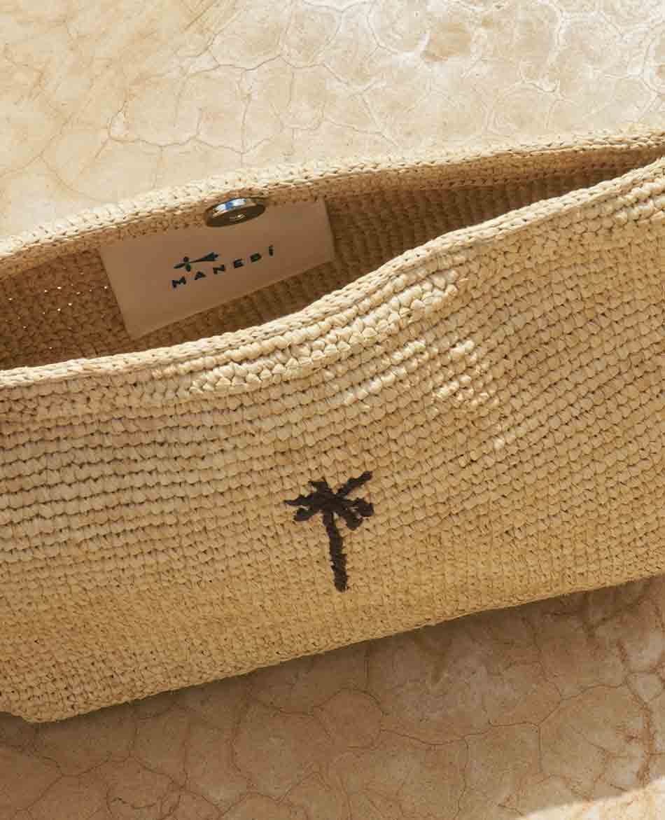 MANEBI BOLSO MANEBI TENDER2TOTE RAFFIA #V