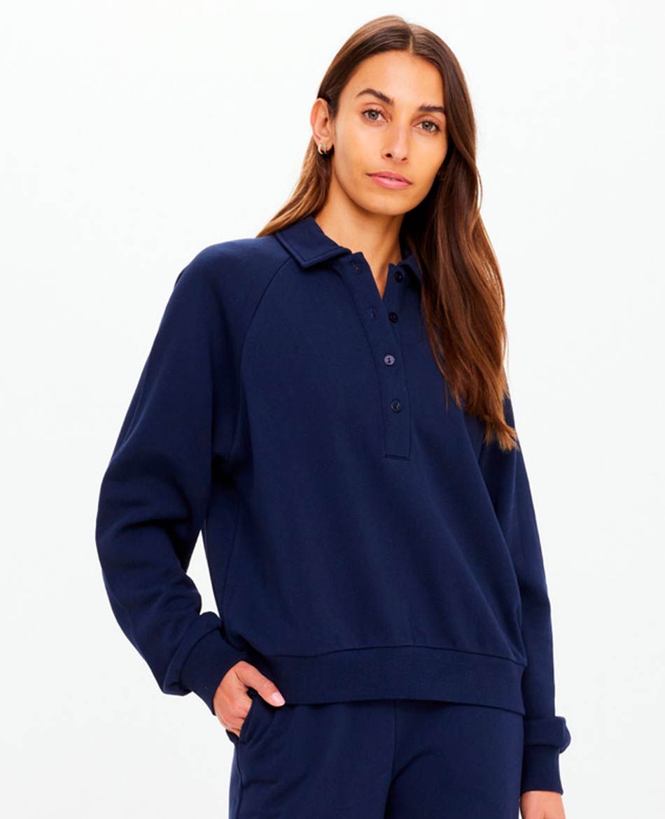 THE UPSIDE POLO THE UPSIDE COLLARED ELLE