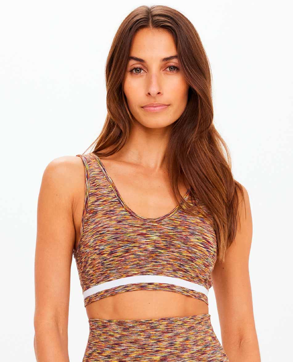 THE UPSIDE TOP THE UPSIDE SEAMLESS DAISY