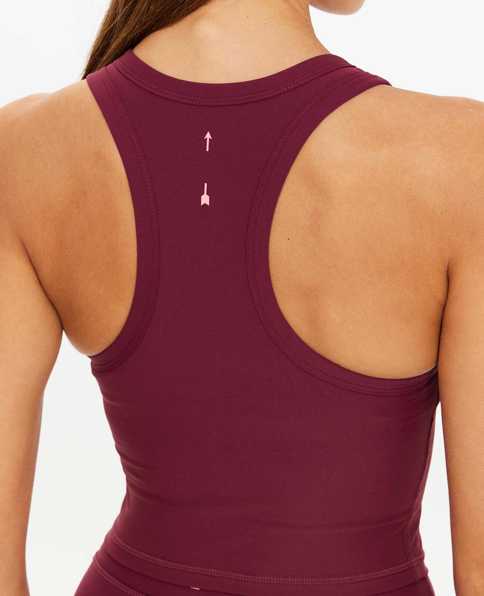 THE UPSIDE TOP THE UPSIDE PEACHED SOPHIE CROP