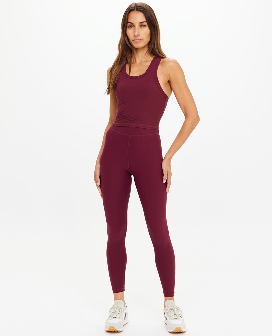 THE UPSIDE TOP THE UPSIDE PEACHED SOPHIE CROP