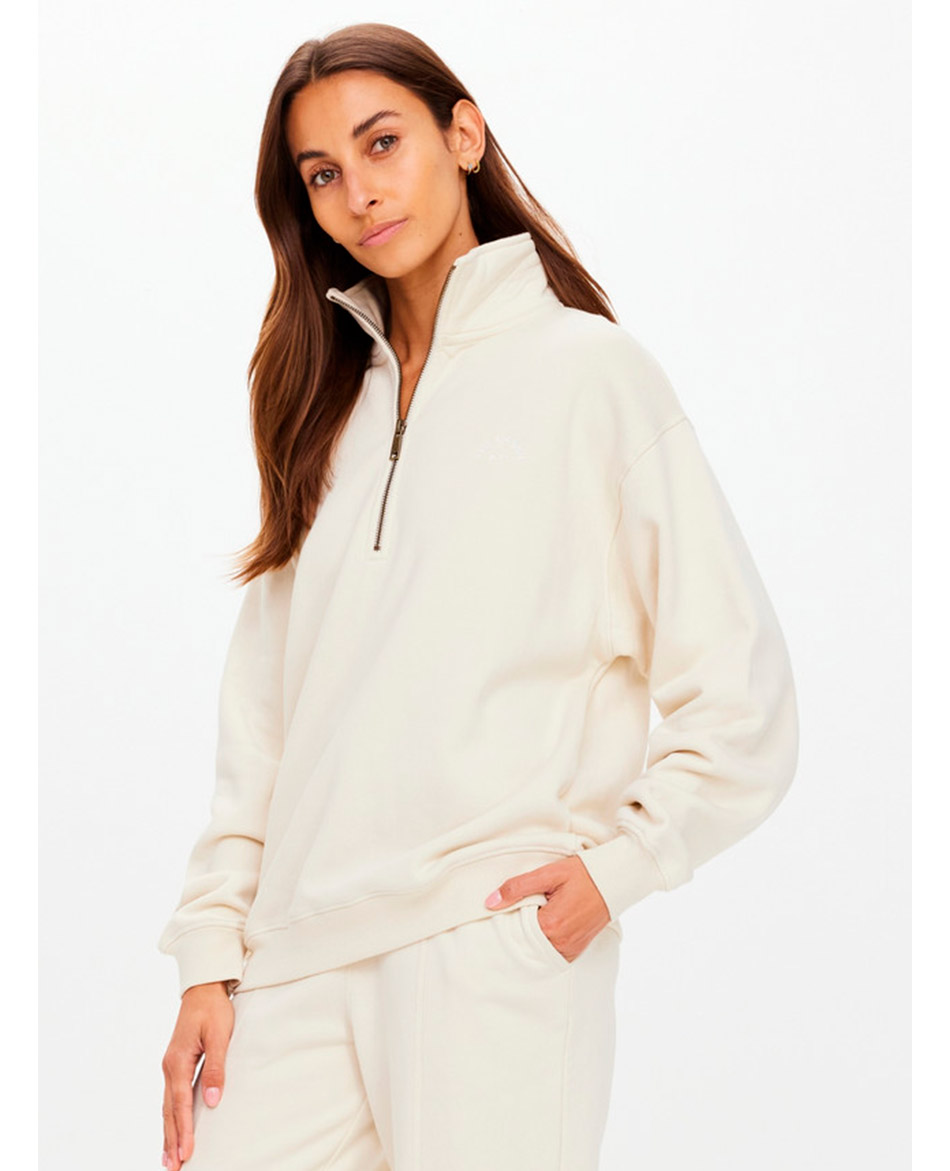 THE UPSIDE FELPA THE UPSIDE HAMILTON WREN HALF ZIP