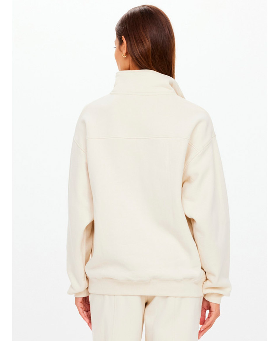 THE UPSIDE FELPA THE UPSIDE HAMILTON WREN HALF ZIP