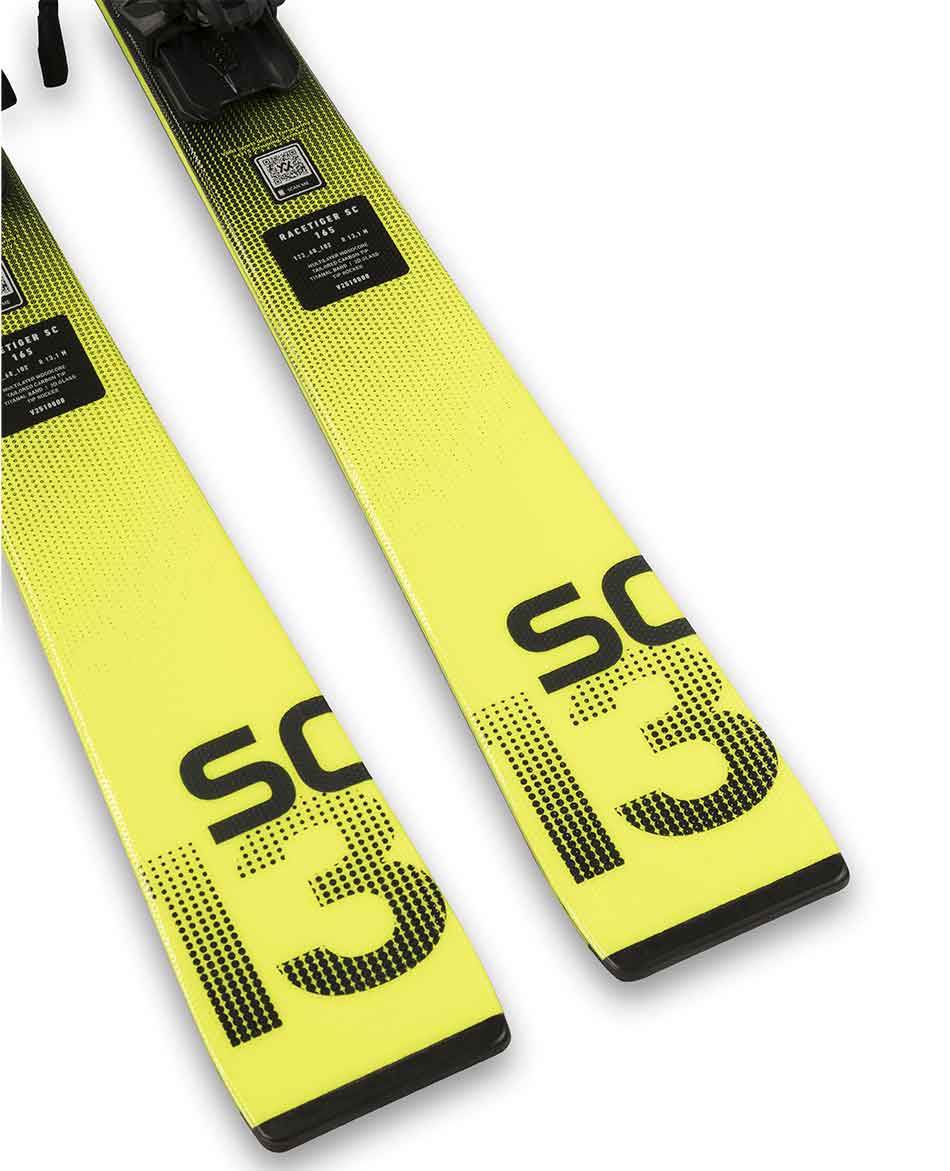 VOLKL ESQUIS VOLKL RACETIGER SC YELLOW + VMOT 11