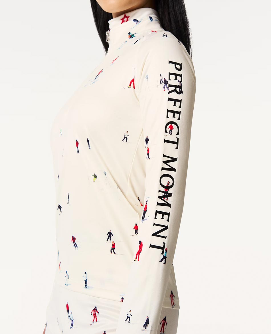 PERFECT MOMENT CISNE PERFECT MOMENT 1/4 ZIP BASE LAYER