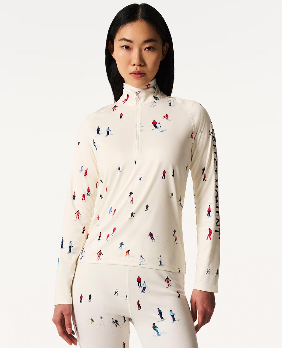 PERFECT MOMENT CISNE PERFECT MOMENT 1/4 ZIP BASE LAYER