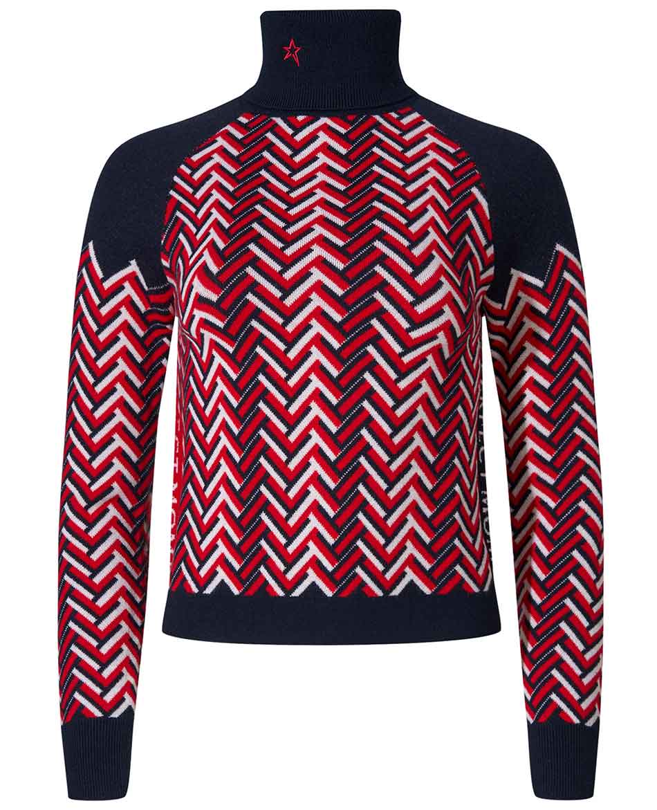 PERFECT MOMENT JERSEY PERFECT MOMENT CHUNKY CHEVRON