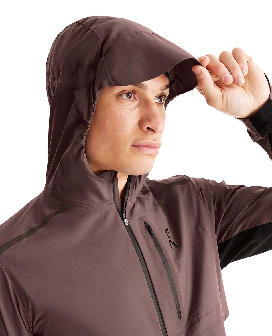 ON RUNNING CHAQUETA IMPERMEABLE ON WEATHER