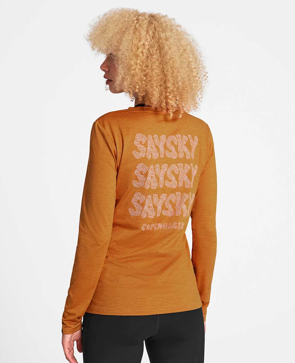 SAYSKY CAMISETA MANGA LARGA SAYSKY LOGO PACE