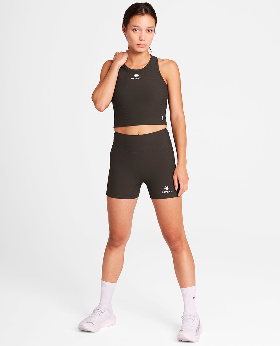 SAYSKY TOP SAYSKY COMBAT RIB CROP