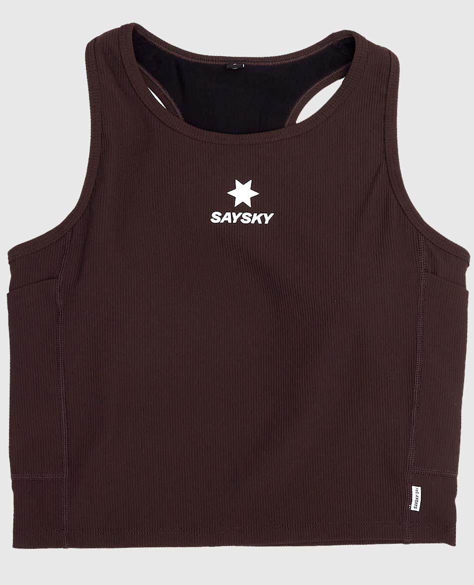 SAYSKY TOP SAYSKY COMBAT RIB CROP