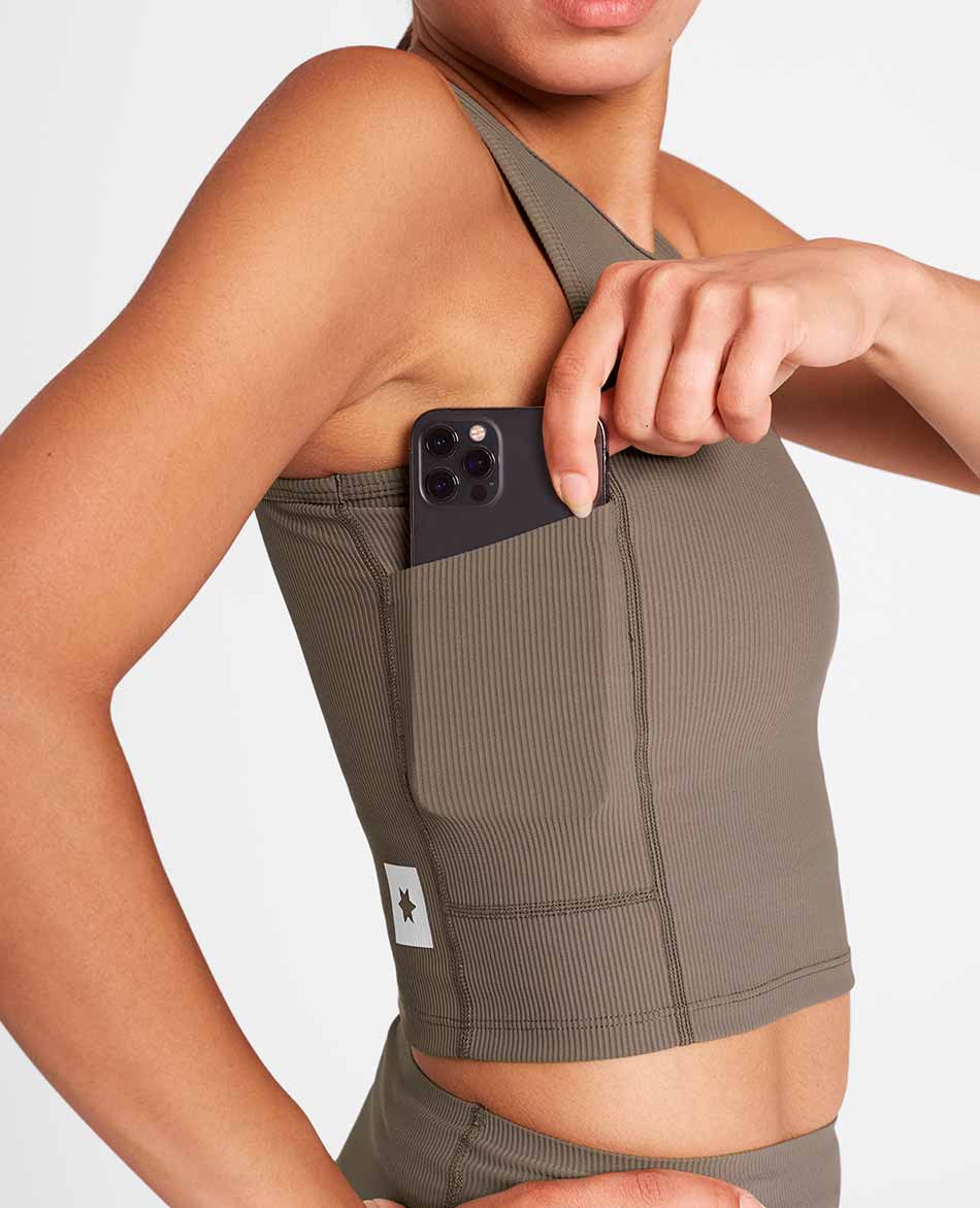 SAYSKY TOP SAYSKY COMBAT RIB CROP
