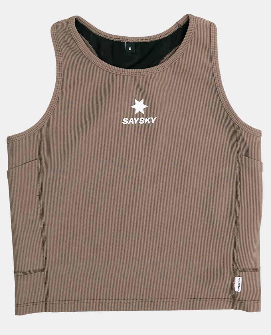 SAYSKY TOP SAYSKY COMBAT RIB CROP
