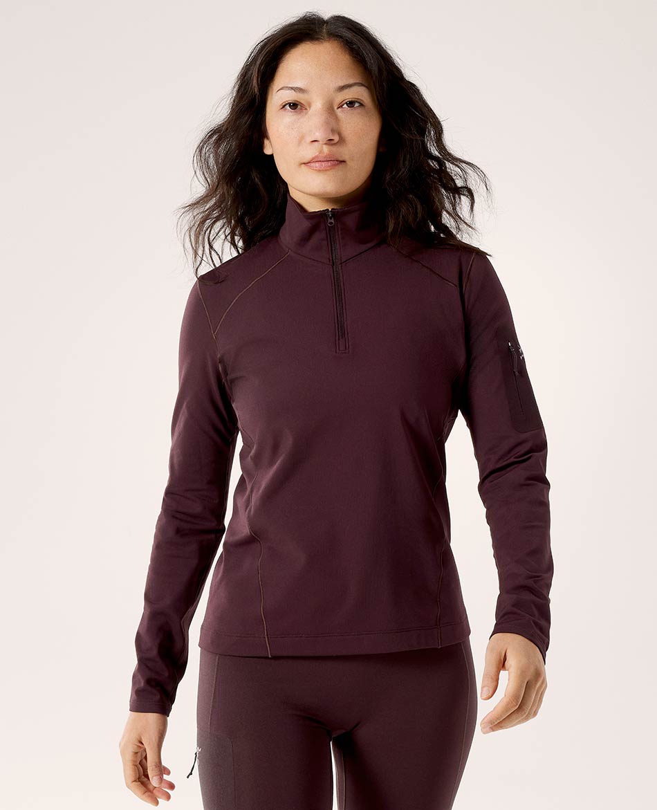 ARCTERYX FORRO POLAR ELASTICO ARCTERYX  RHO AR ZIP NECK