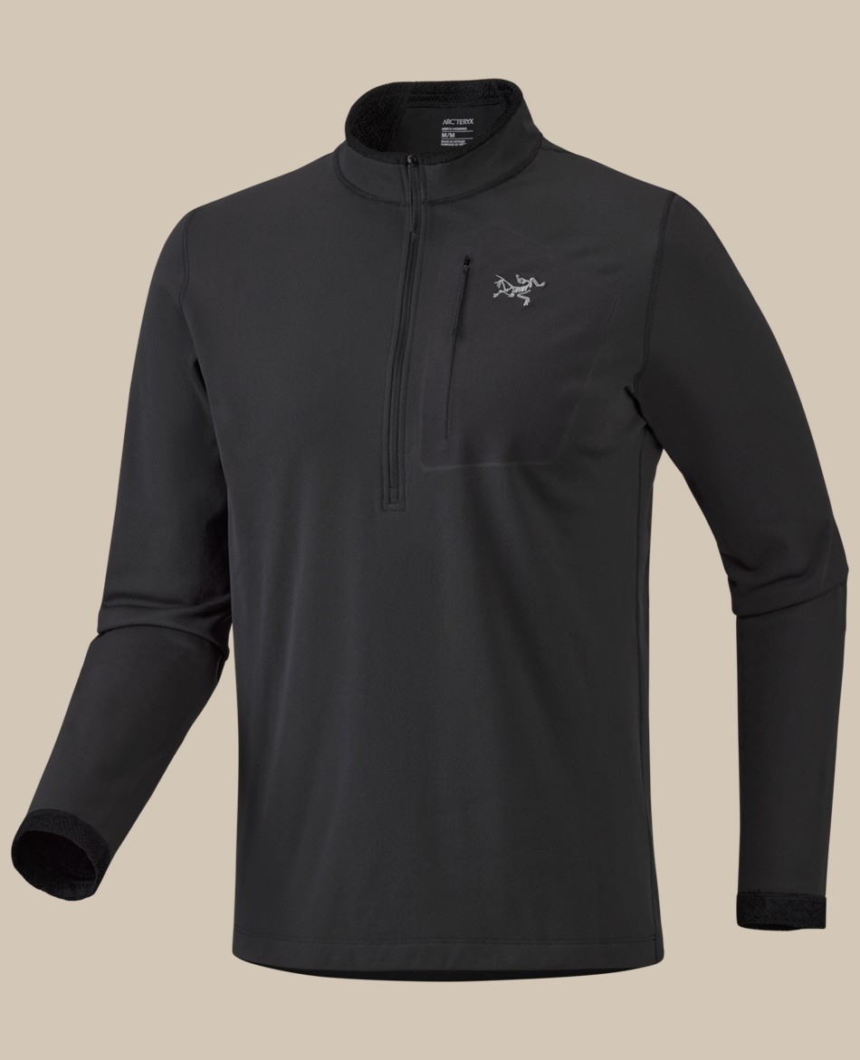ARCTERYX POWERSTRECH ARCTERYX RHO SV ZIP NECK