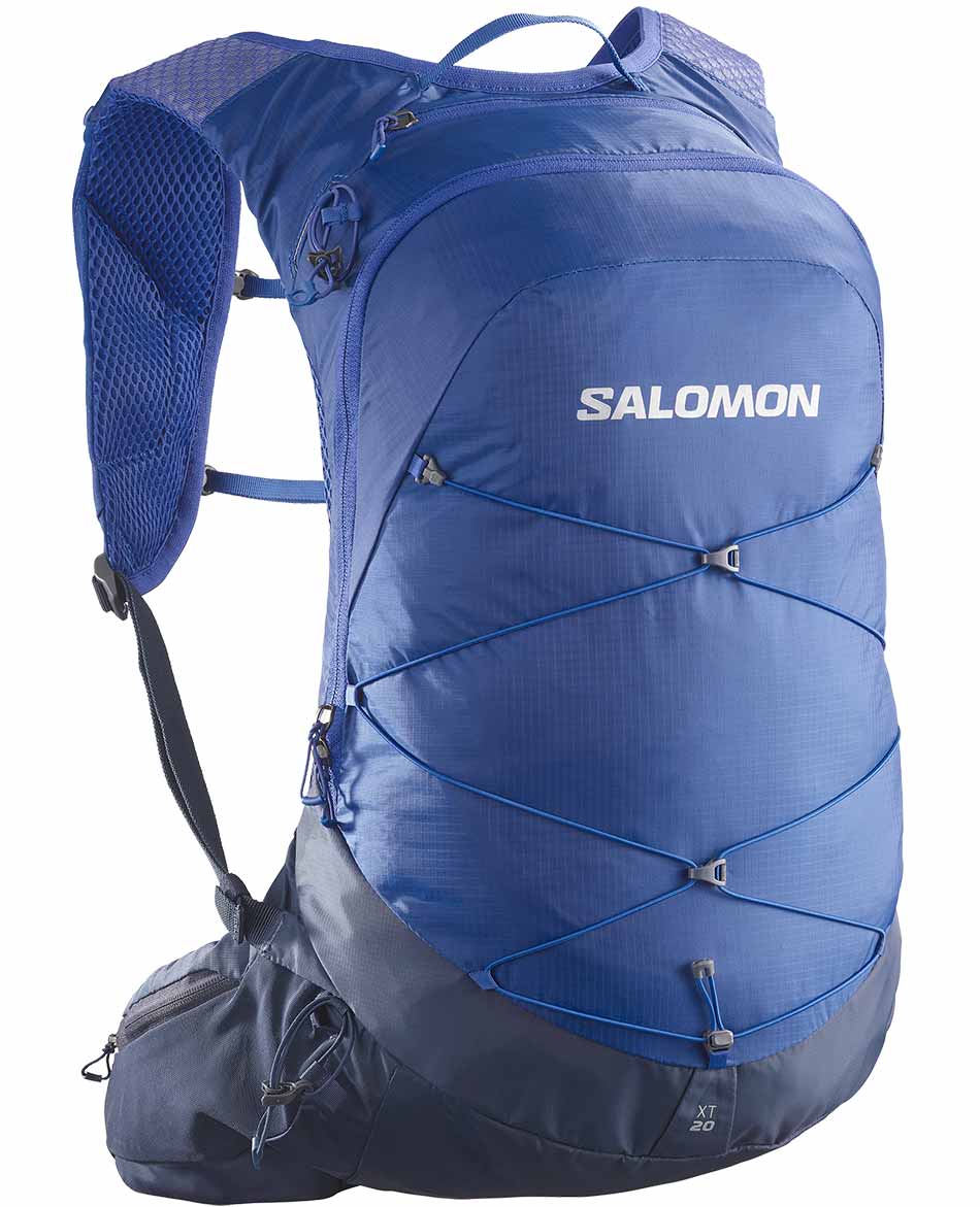 Mochila montaña Salomon Trailblazer 20 litros azul