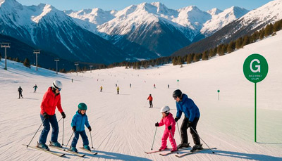 Las 5 mejores pistas para debutantes en Baqueira Beret 2025/2026