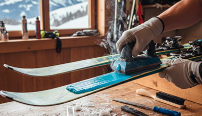 Cómo encerar esquís: guía completa paso a paso para un rendimiento óptimo